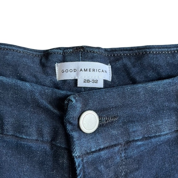 NWT Good American Good Legs Skinny Jeans Deep Indigo Blue 28/32 Plus - Picture 6 of 12